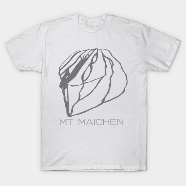 Mt Maichen Resort 3D T-Shirt by Mapsynergy